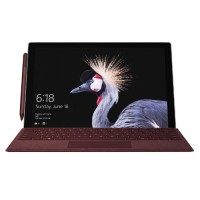 Microsoft Surface Pro 2017  Burgundy Signature-i5-7300-4gb- 128GB 